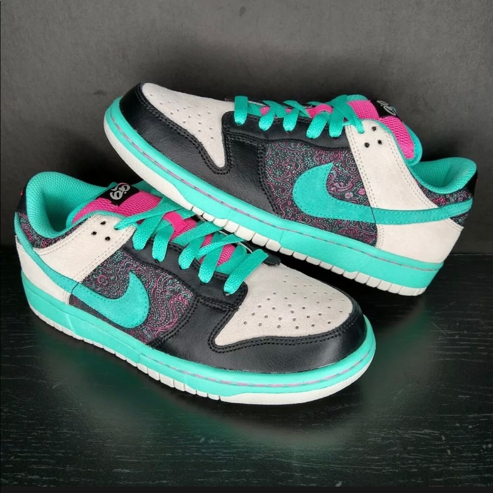 2010 Nike Dunk Low 6.0 Paisley Women’s Size 7.5